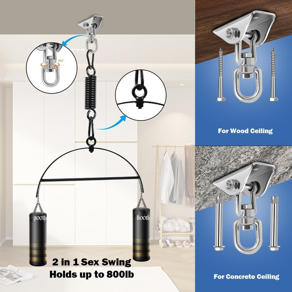 StealthSpin 360° Spinning Sex Swing