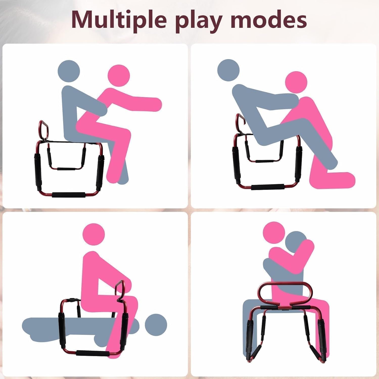 FlexControl Adjustable Sex Position Chair 800lb Support