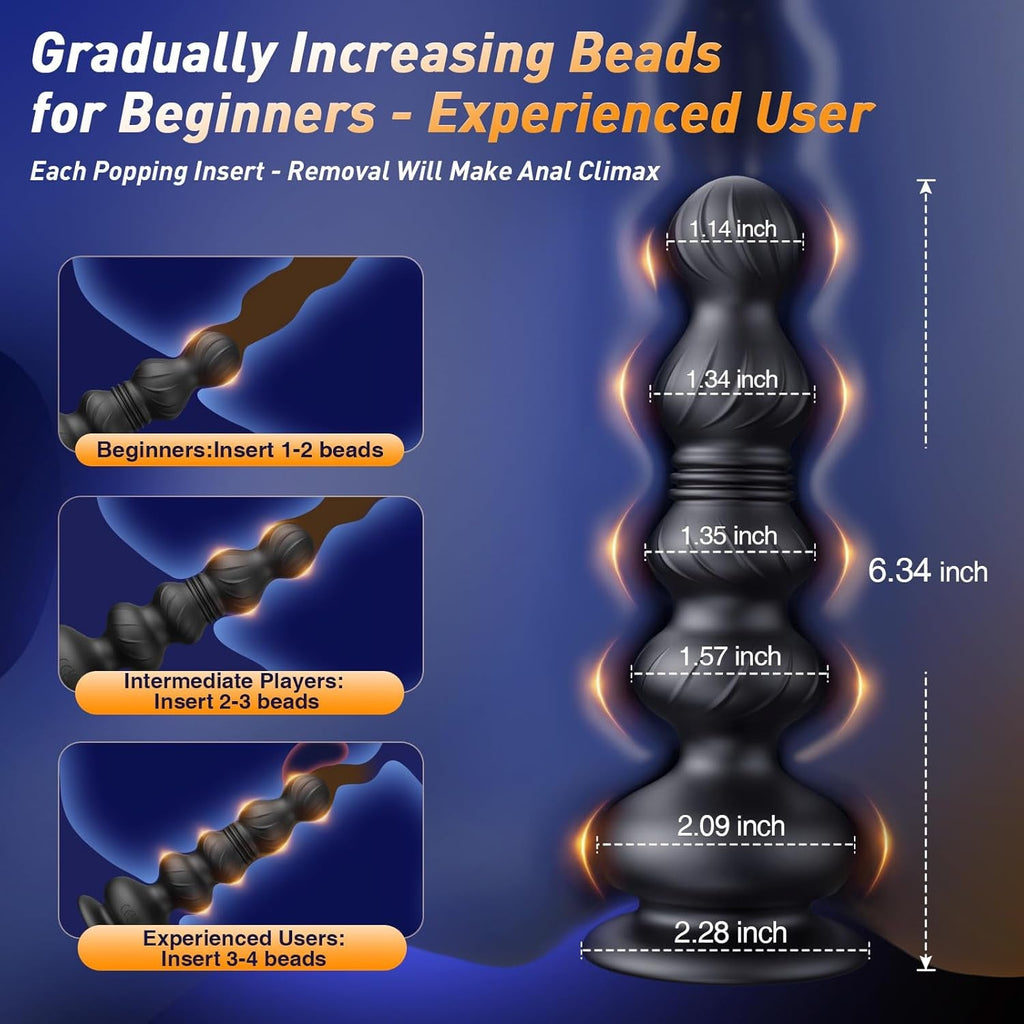 ThrustWave Thrusting Anal Beads Prostate Massager