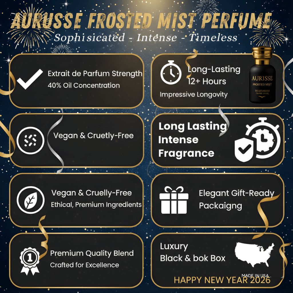 Premium Aurisse Frosted Mist Unisex Extrait de Parfum - 50ML | Long Lasting | Free Shipping