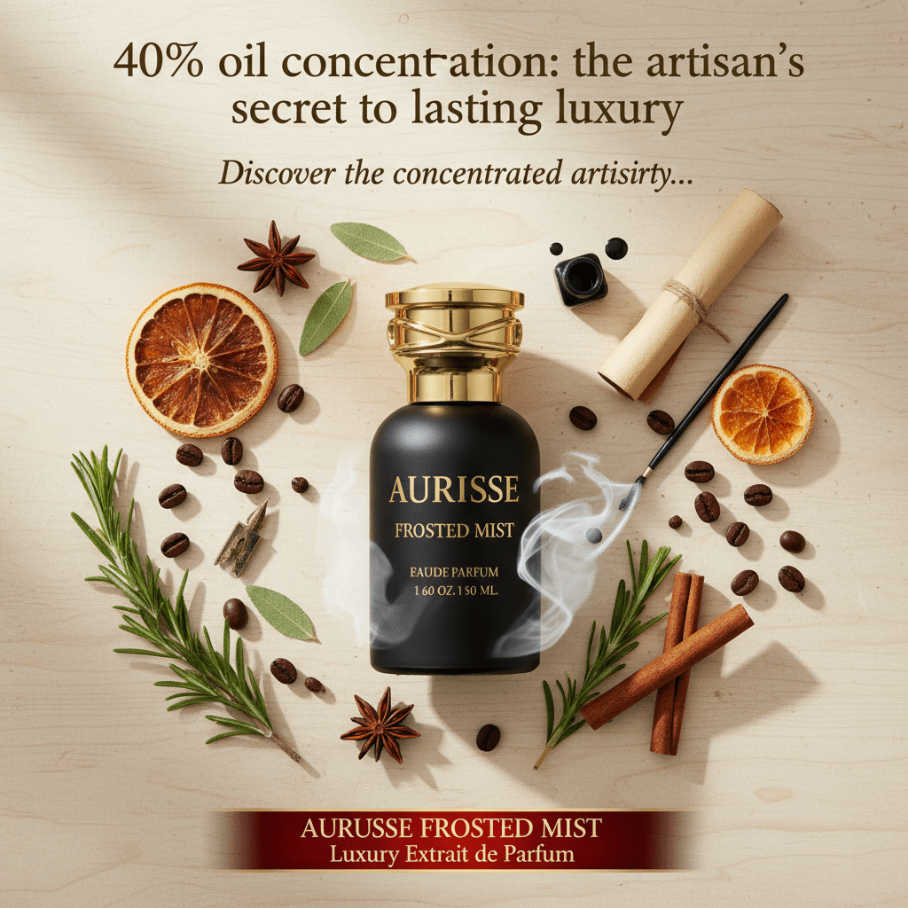 Premium Aurisse Frosted Mist Unisex Extrait de Parfum - 50ML | Long Lasting | Free Shipping