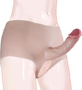 SkinFit 7 Inch Strapless Dildo Panties Silicone