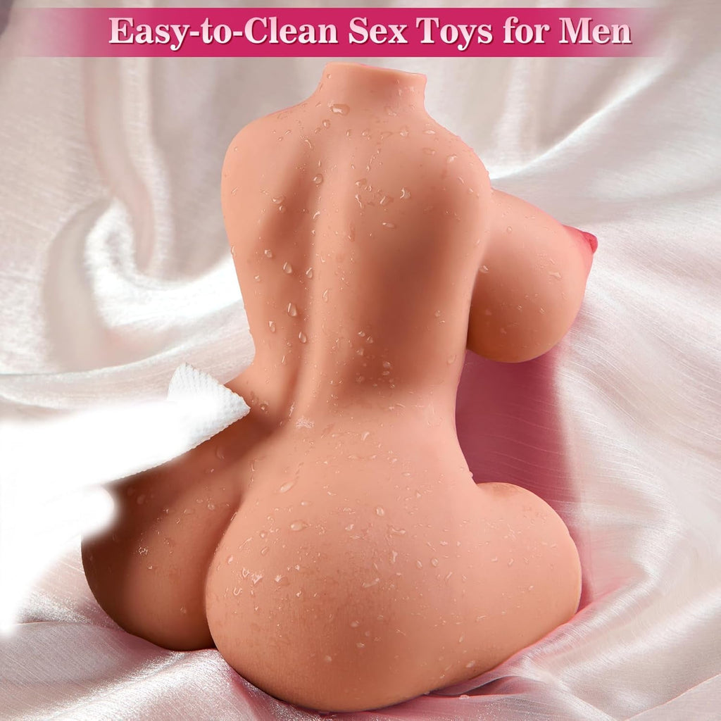 LuxeForm 3-in-1 Torso Stroker Sex Doll 8LB TPE