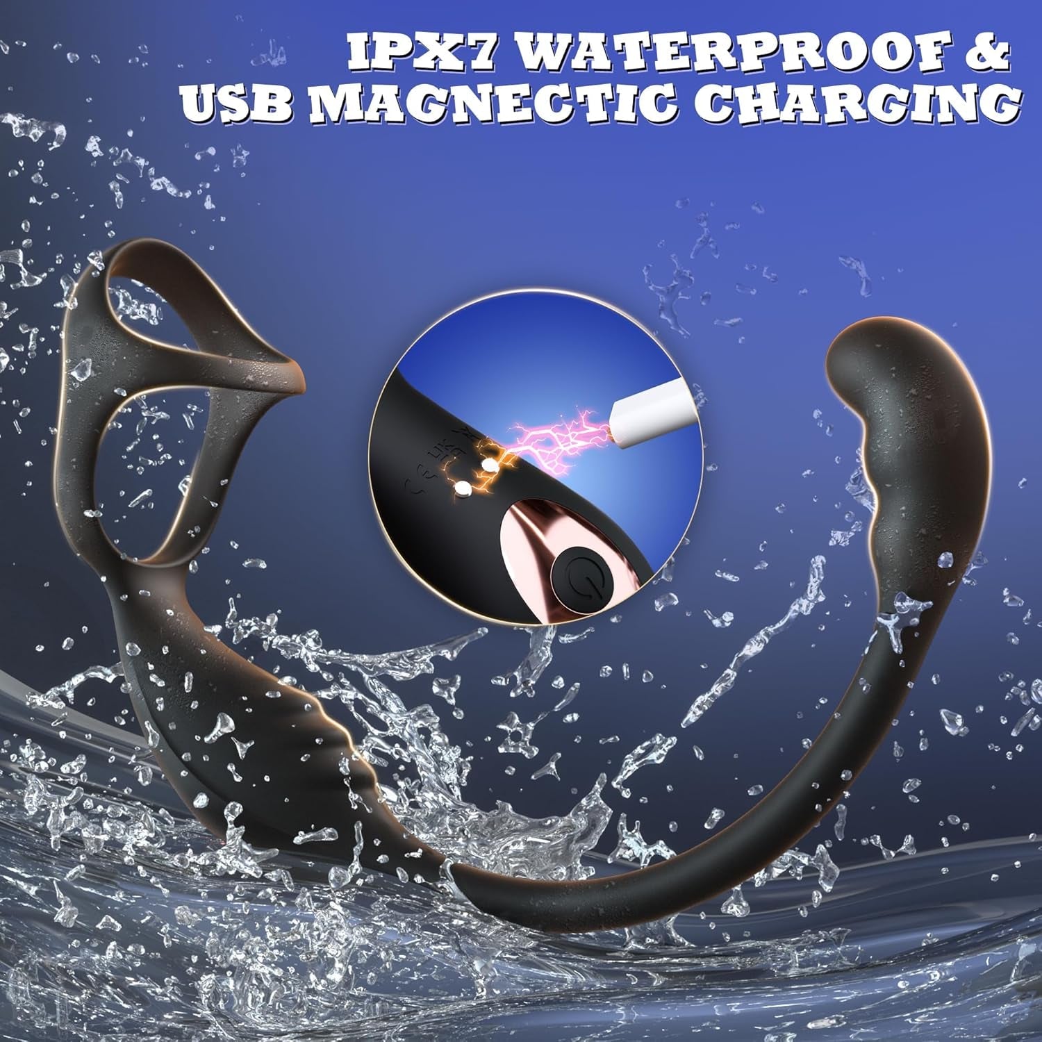 CorePulse Remote Prostate Massager Cock Ring 10 Vibrations