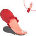 RoseLickX Rose Lick & Tap Tongue Vibrator 10 Modes Waterproof