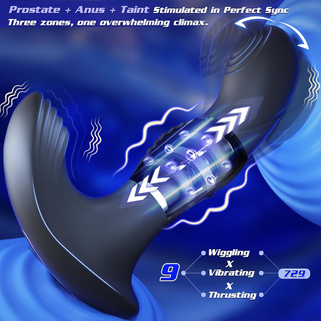 NantaWiggle App-Controlled Wiggling Prostate Massager