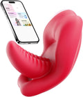 KissPulse Tongue Wearable Panty Vibrator APP 10 Modes