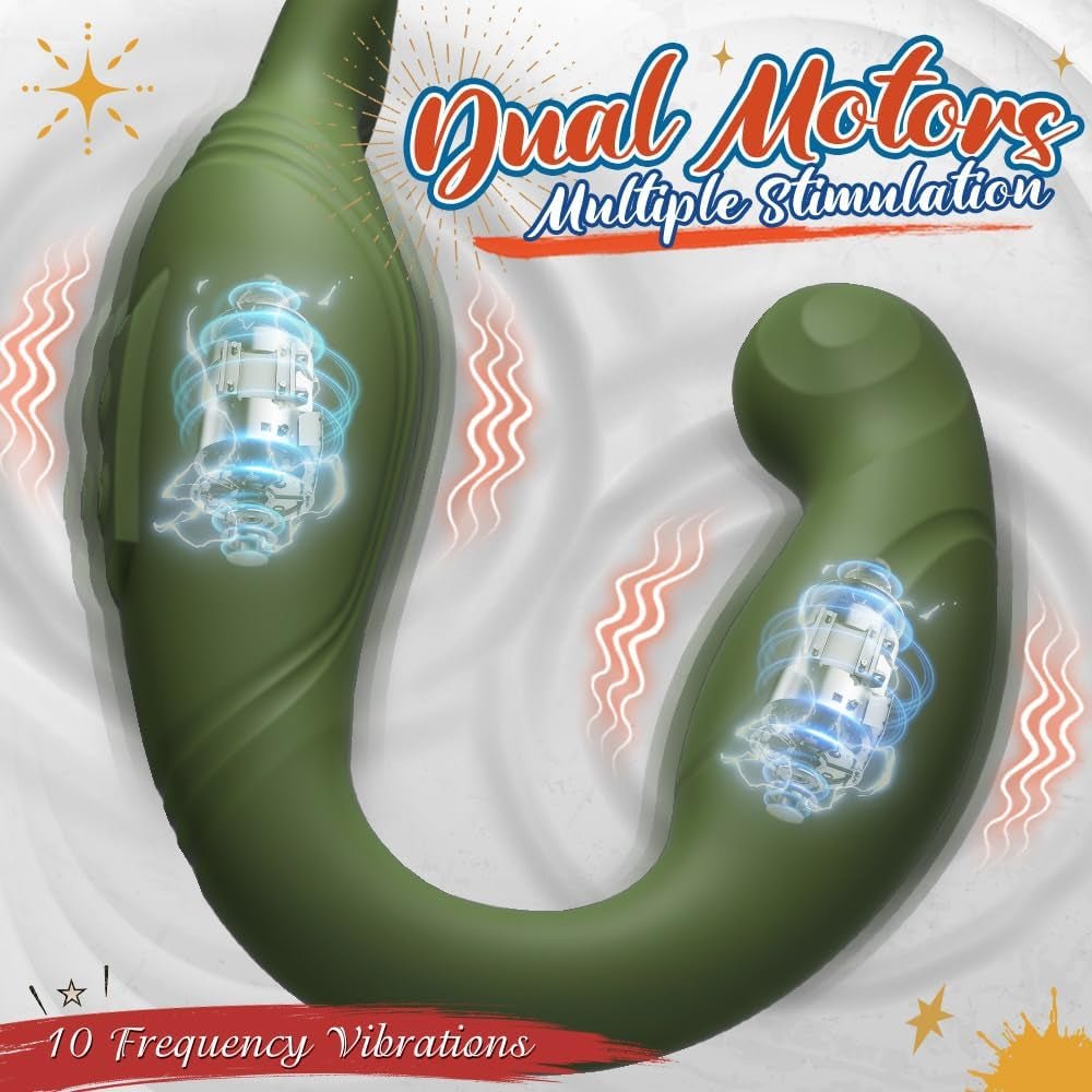 RotateCoreX Rotating Prostate Massager Cock Ring 10 Modes Remote