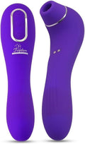 FlexiPulse 2-in-1 Clit Suction Stimulator G-Spot Vibrator Wand