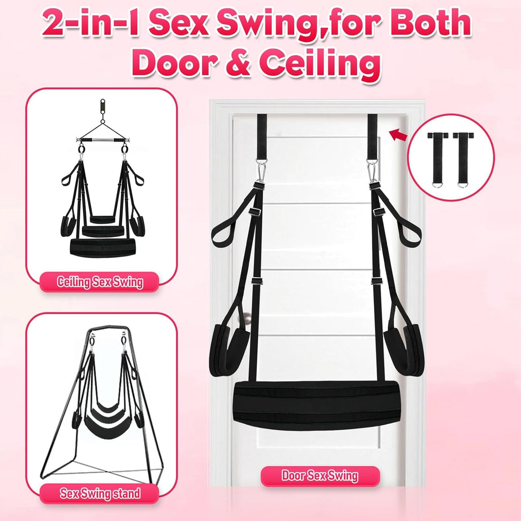 UltraPlush Heavy-Duty Door Sex Swing 800lb