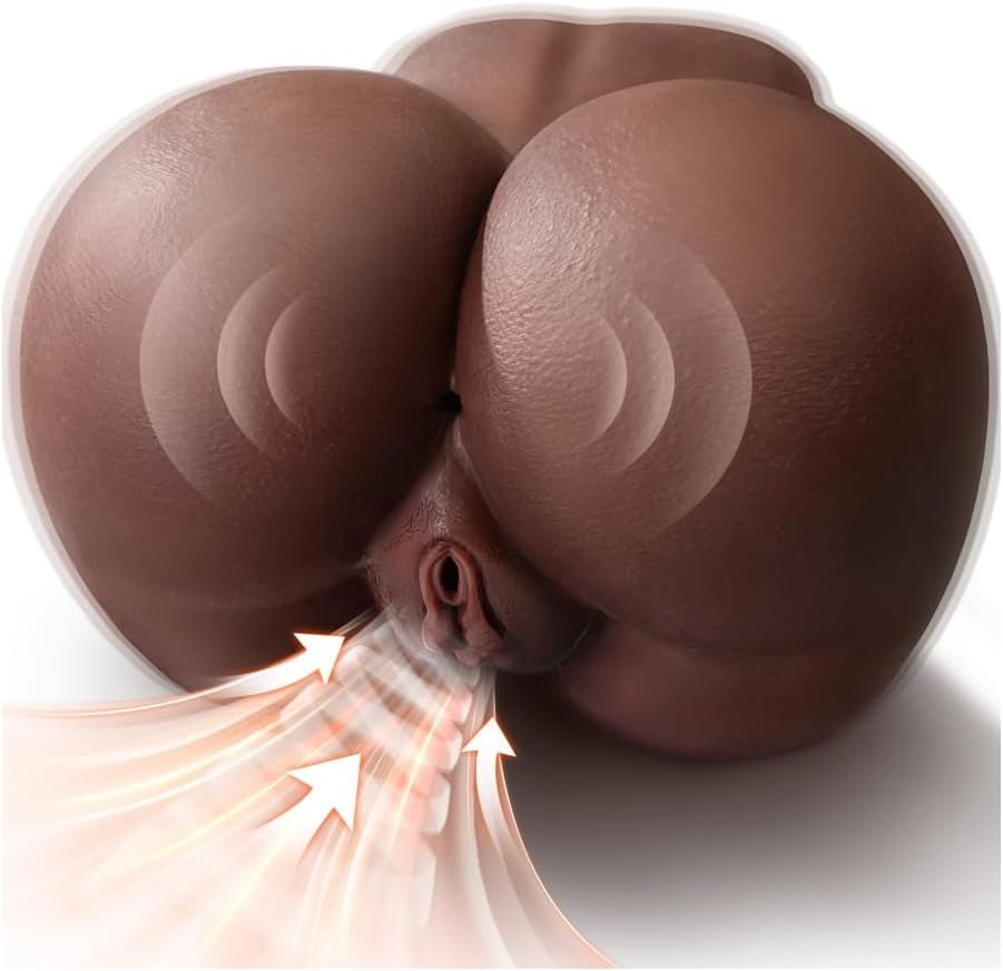EbonyCurve Realistic Sex Doll 5 Suction 8 Vibration