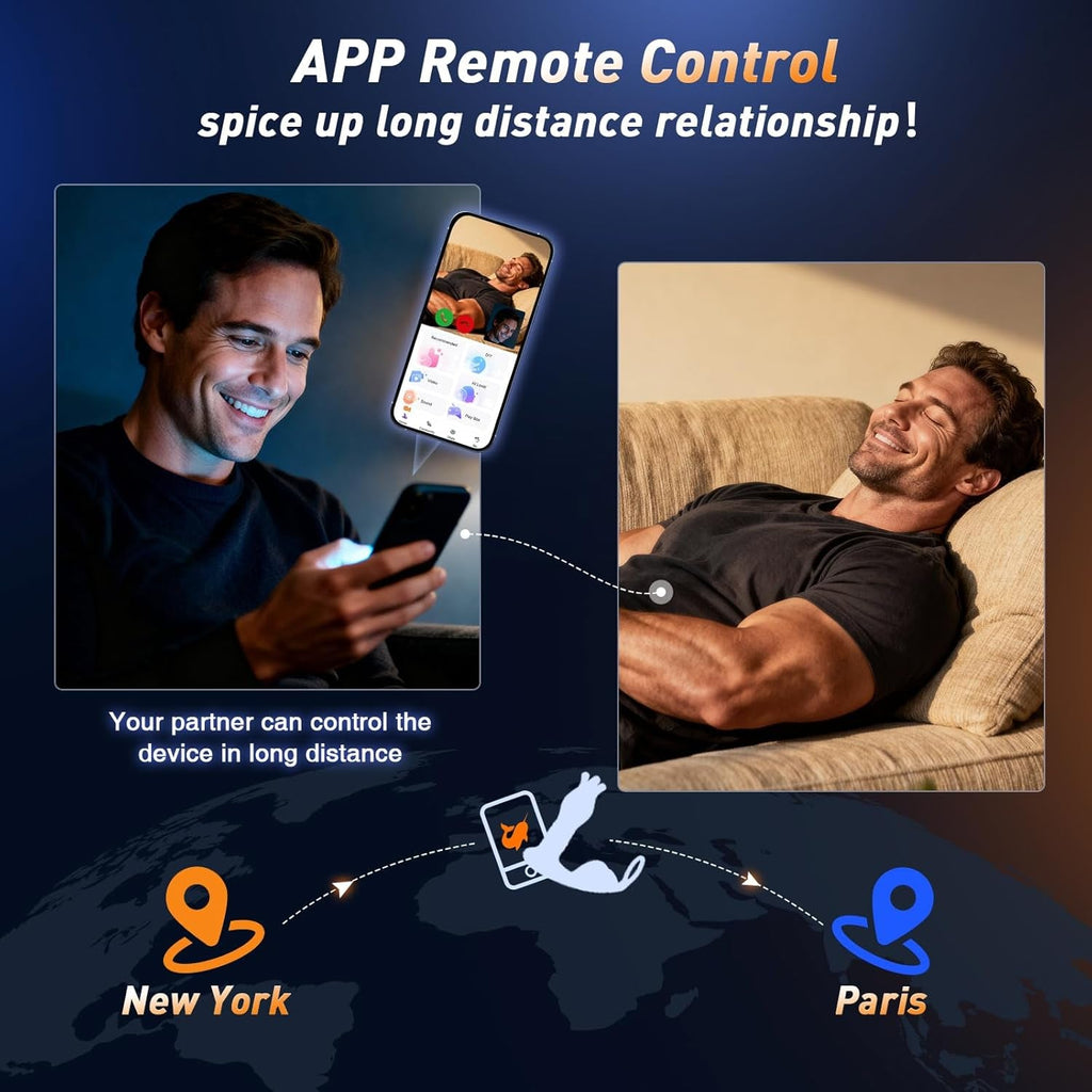 EnvirosX AI Prostate Massager Enema Plug App Control