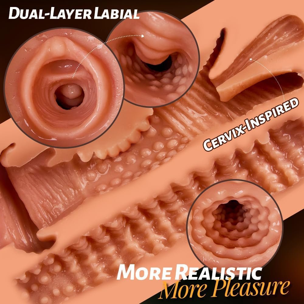 VirexCore 5.1lb Portable Sex Doll Ass TPE Dual Channel