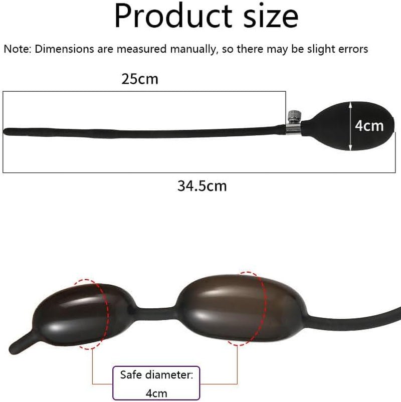 AeroCore Inflatable Urethral Plug Double Ball Dilator