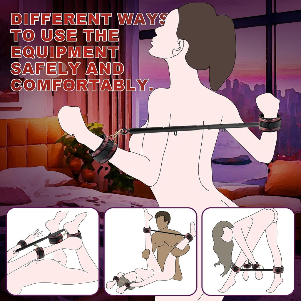 FlexLink Adjustable Leg Spreader Bar Kit