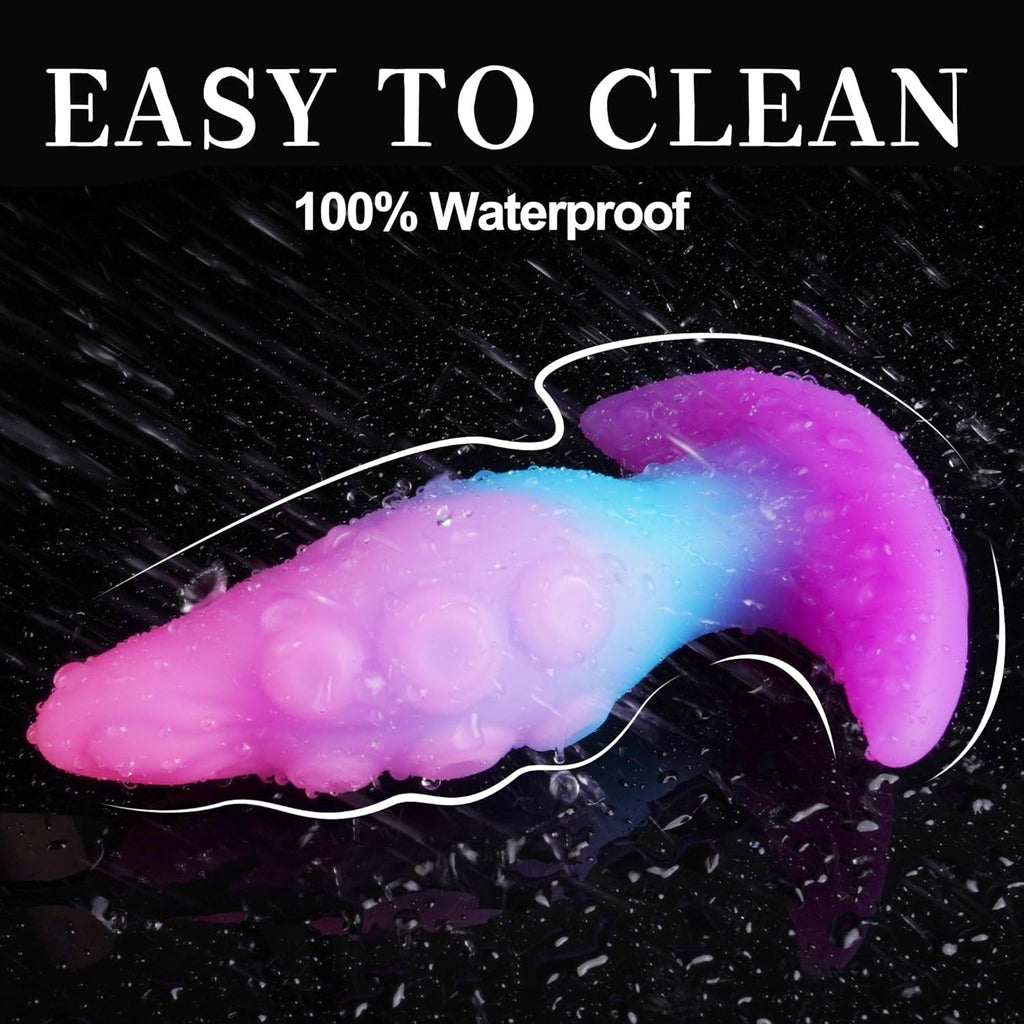 TentacleTail Tapered Silicone Fox Tail Butt Plug Large 5.1"