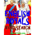 English Royals Word Search: 133 King Size Print Entertaining Themed Puzzles - Paperback