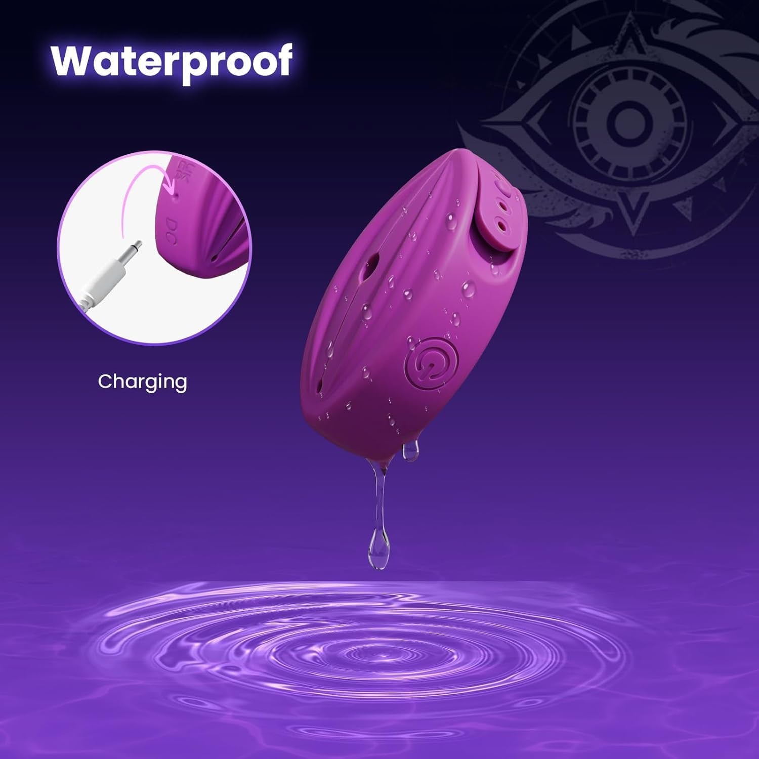 StealthPulseX Mini Remote Nipple Vibrators – 10 Modes