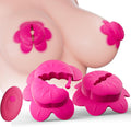 PetalWave Remote Nipple Vibrators 10 Modes – Discreet Wear