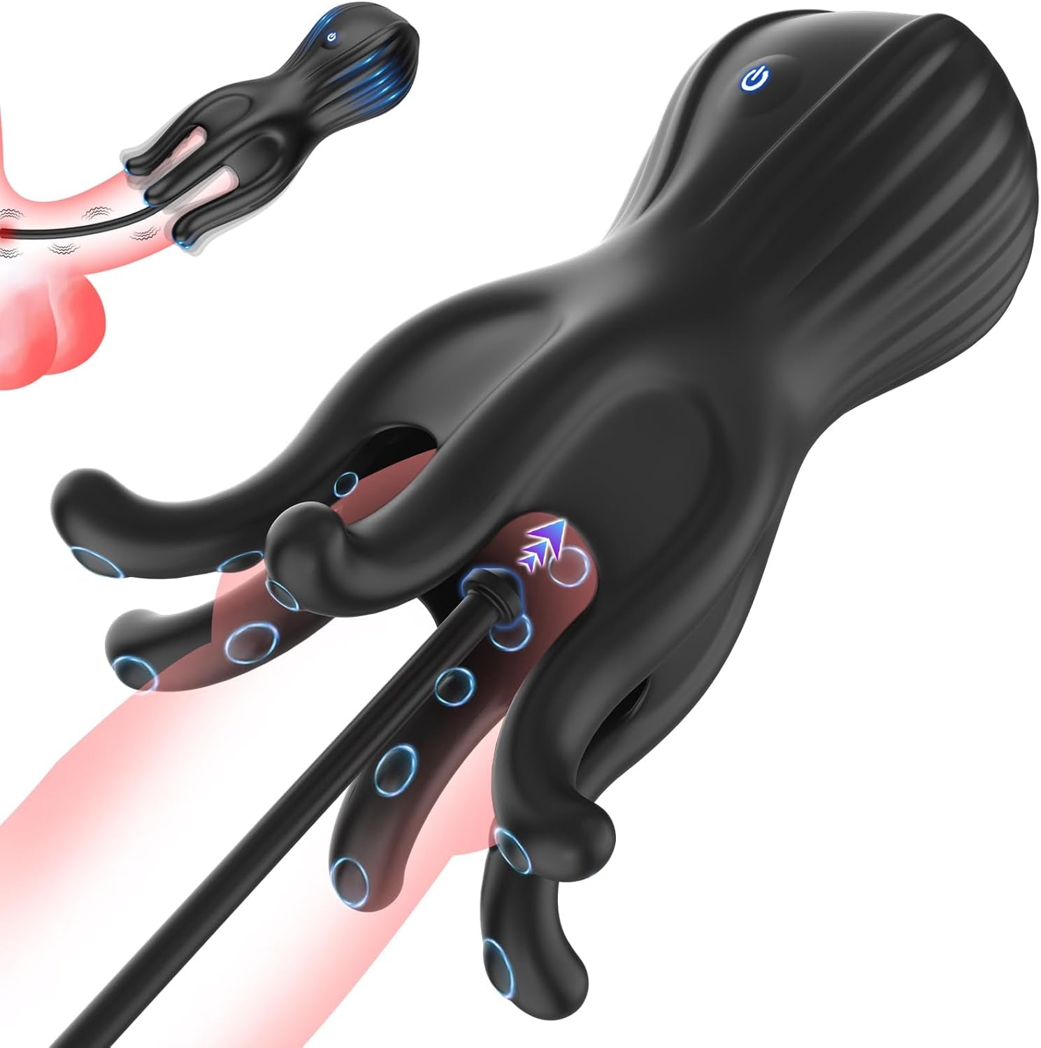 NexusGlide 3-in-1 Penis Vibrator Urethral Trainer