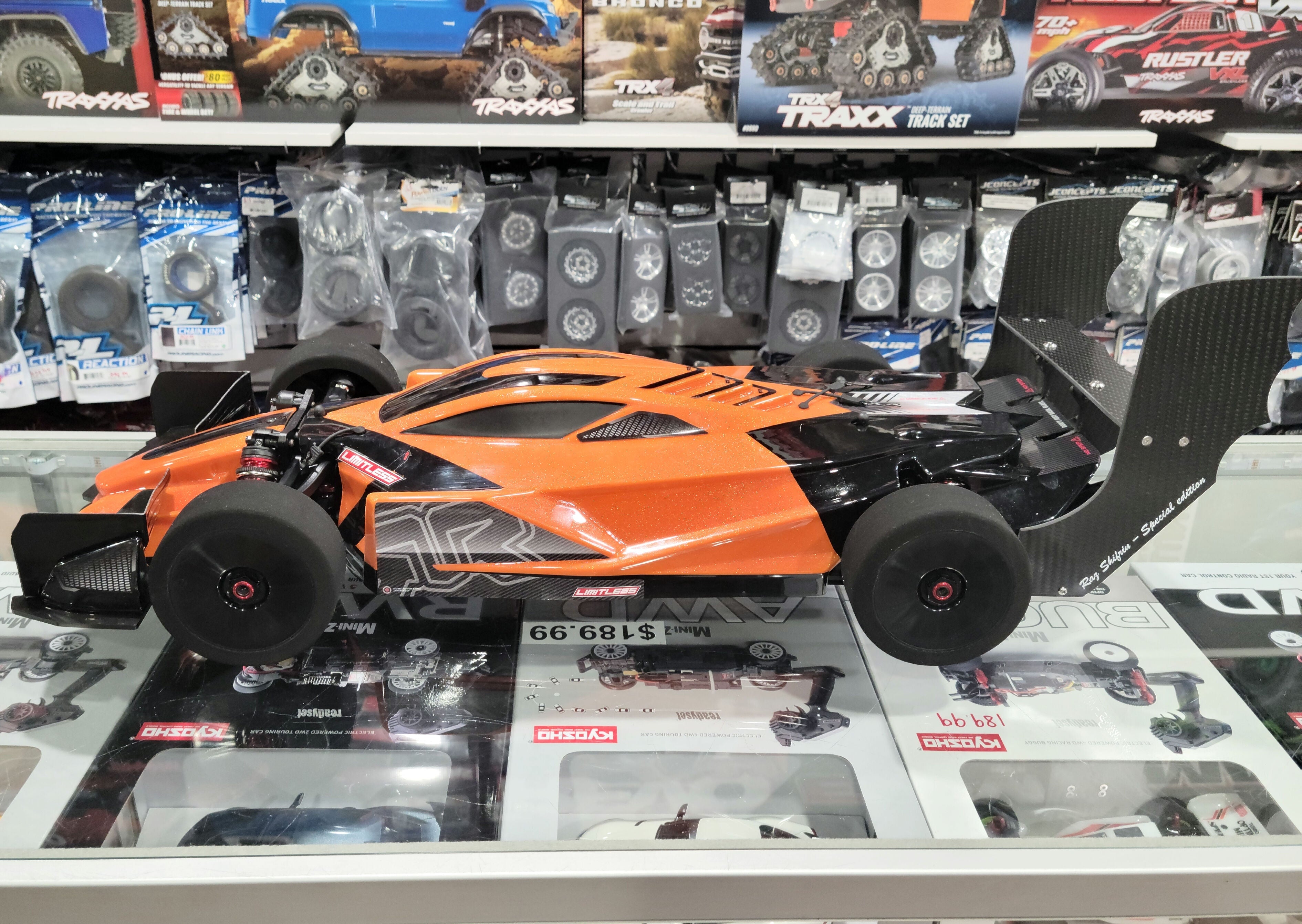 IRonManRc Custom ARRMA LIMITLESS V2 BUILD RTR W CUSTOM PAINTED BODY *CONQUER 8S*