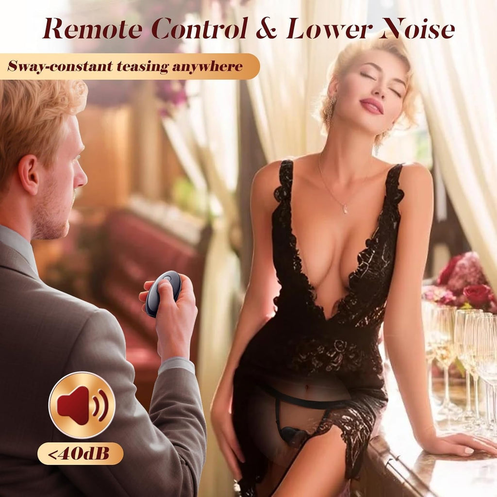 FlexSyncX Wearable Cock Ring Clit Stimulator App 10 Modes