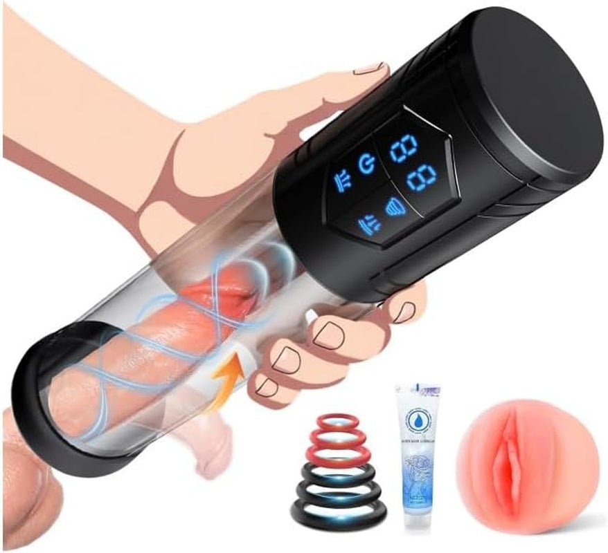 PowerRise Electric Penis Pump 8 Modes Kit