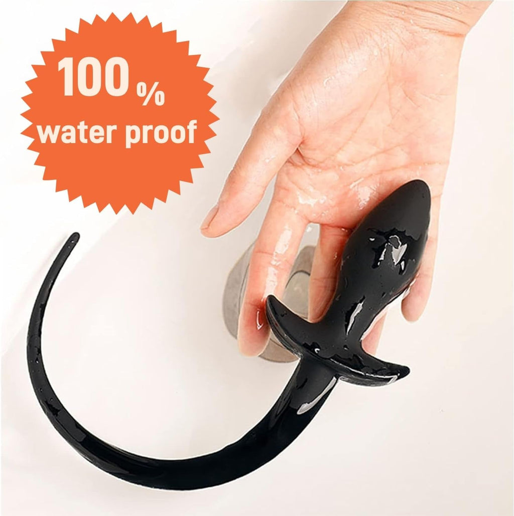 PuppyPlay Silicone Puppy Tail Butt Plug Trainer