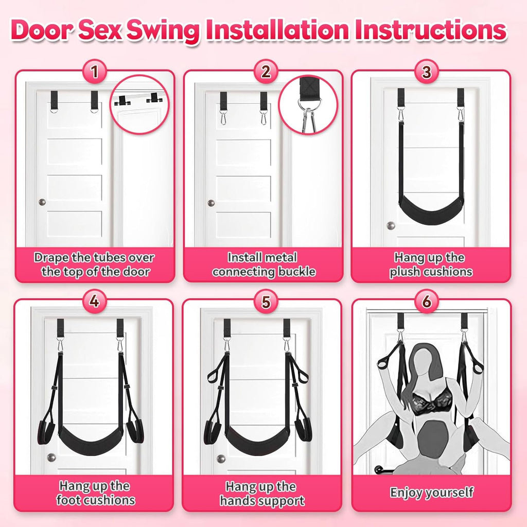 UltraPlush Heavy-Duty Door Sex Swing 800lb