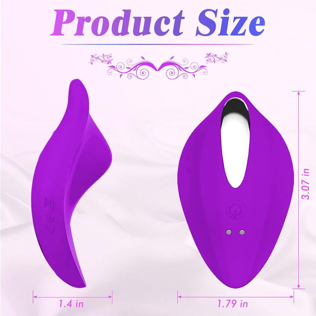 WhisperRose Wearable Panty Vibrator Remote 12 Modes