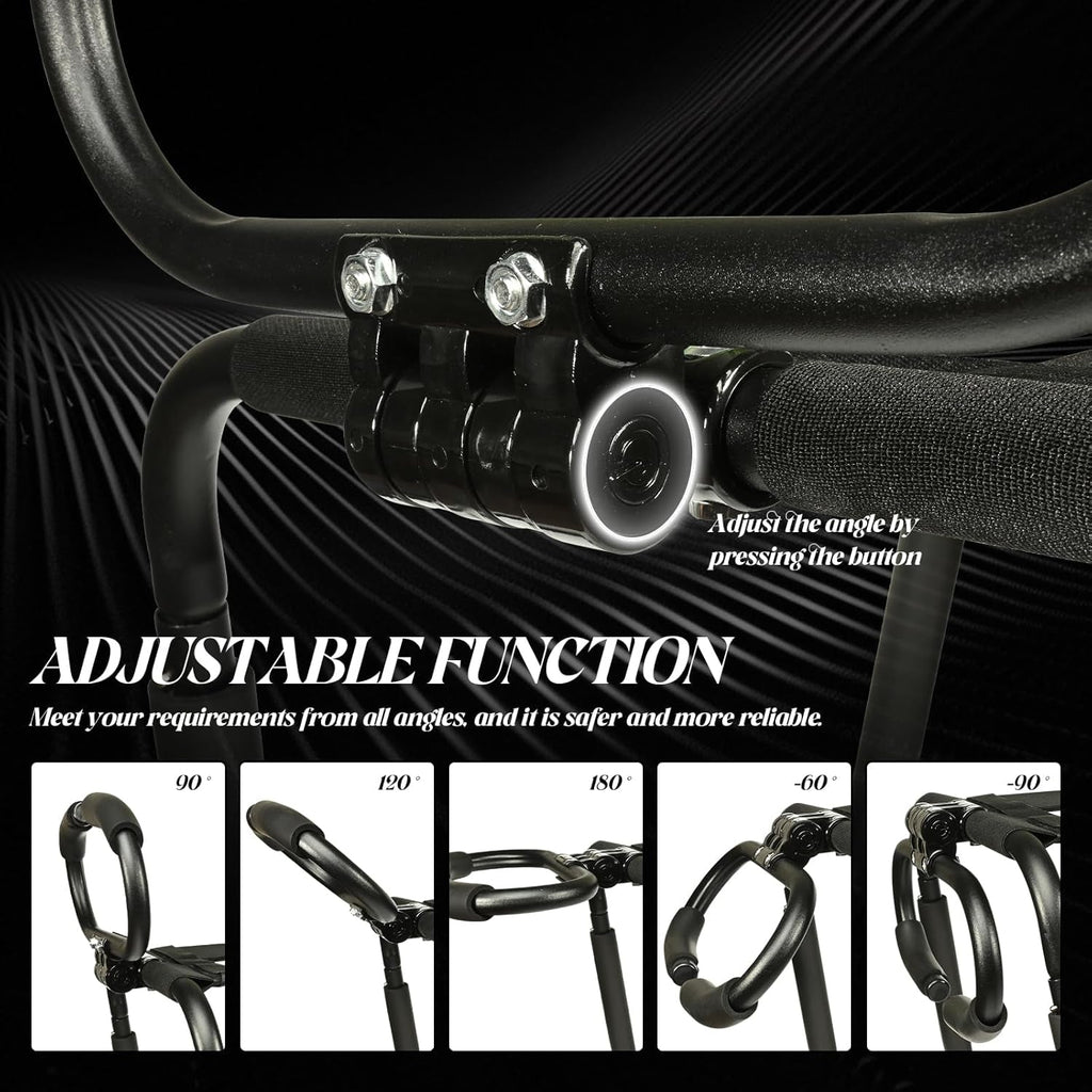 SteelBounce Adjustable Sex Chair with Handrail