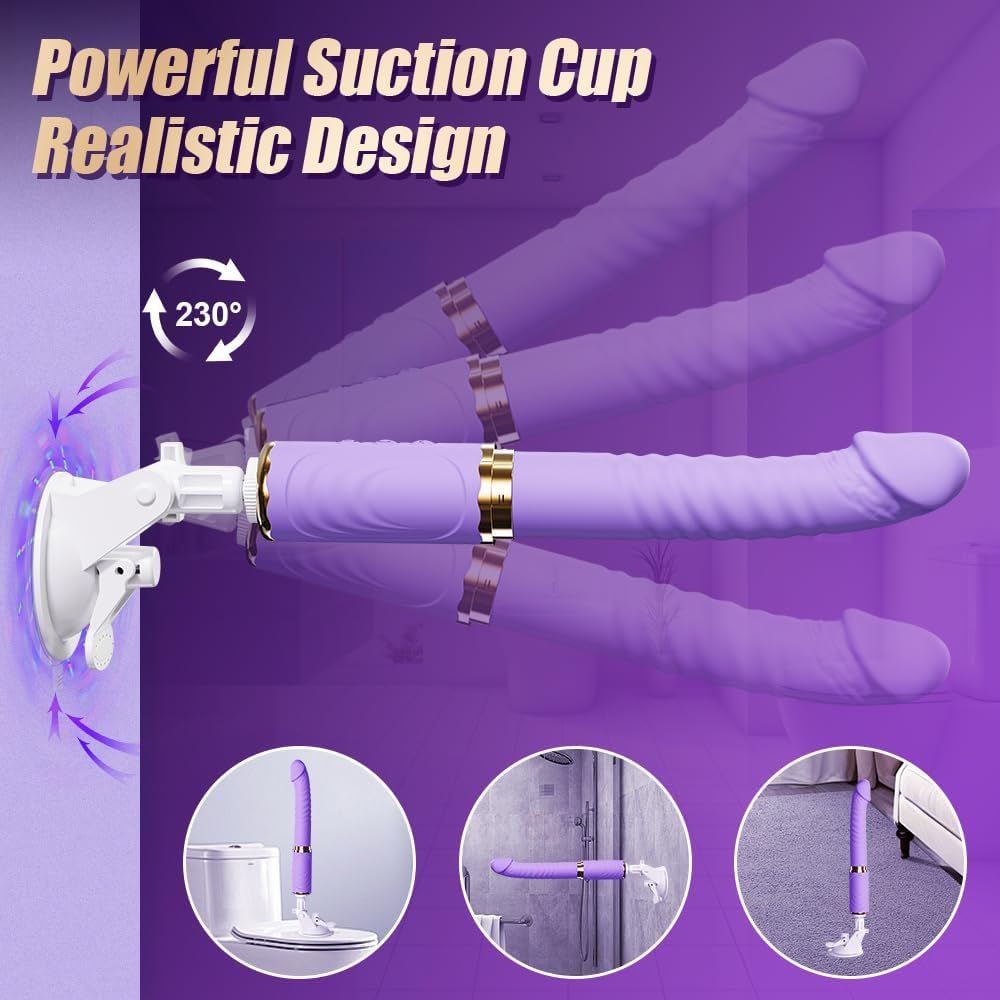 DeepGlide Dual-Motor Thrust Dildo Machine