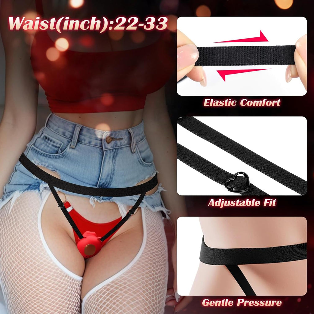 AeroPetal Clit Sucker Cock Ring App Remote 7 Modes Waterproof