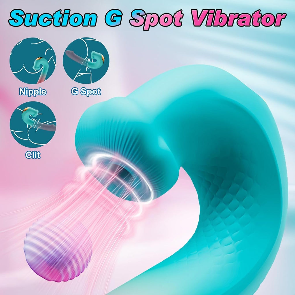 OrbitSync App Control Rotating Beads Clit Sucker Vibrator
