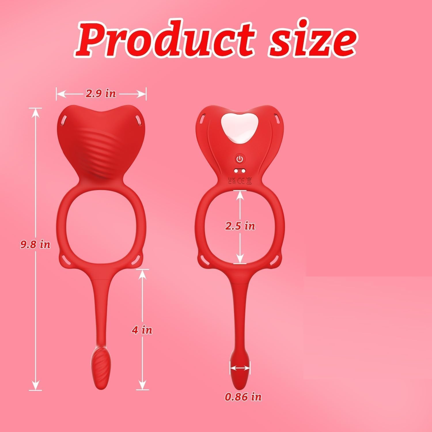 TriWear 3-in-1 Wearable Cock Ring Anal Plug 9 Modes