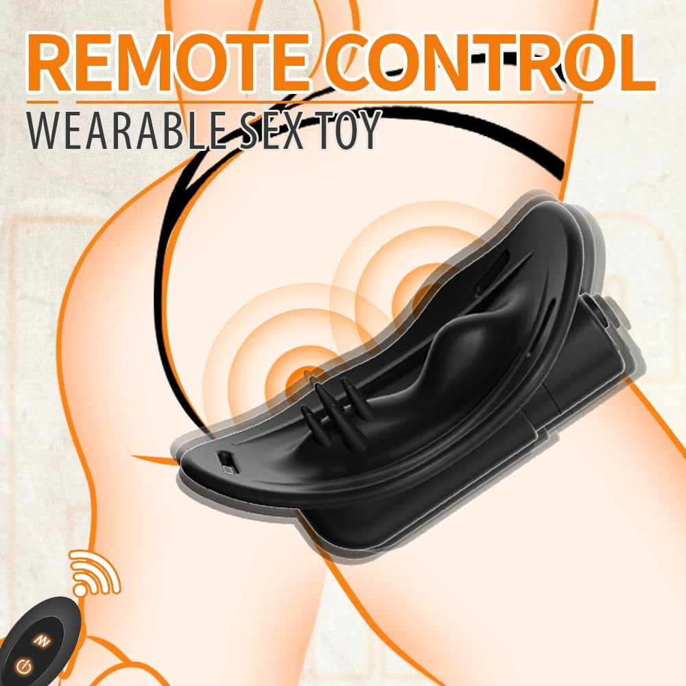 DualSync Wearable Panty Vibrator Remote 10 Modes Waterproof