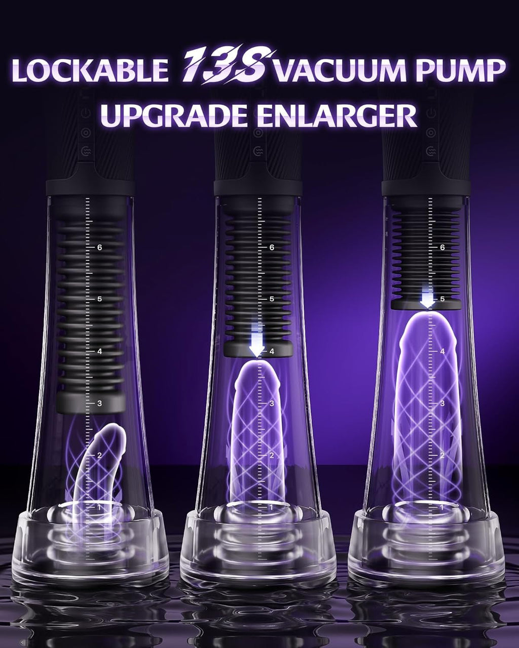 ApexPulse AI Male Masturbator 3 Sleeves Suction Pump