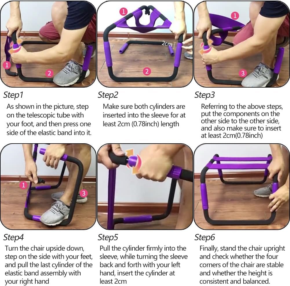BlushBounce Pink Adjustable Sex Chair Position Aid