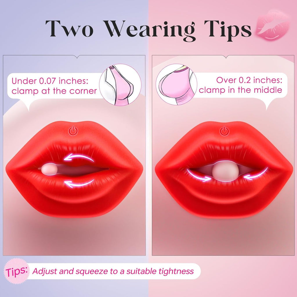 PhantomKiss Remote Nipple Vibrators 9 Modes