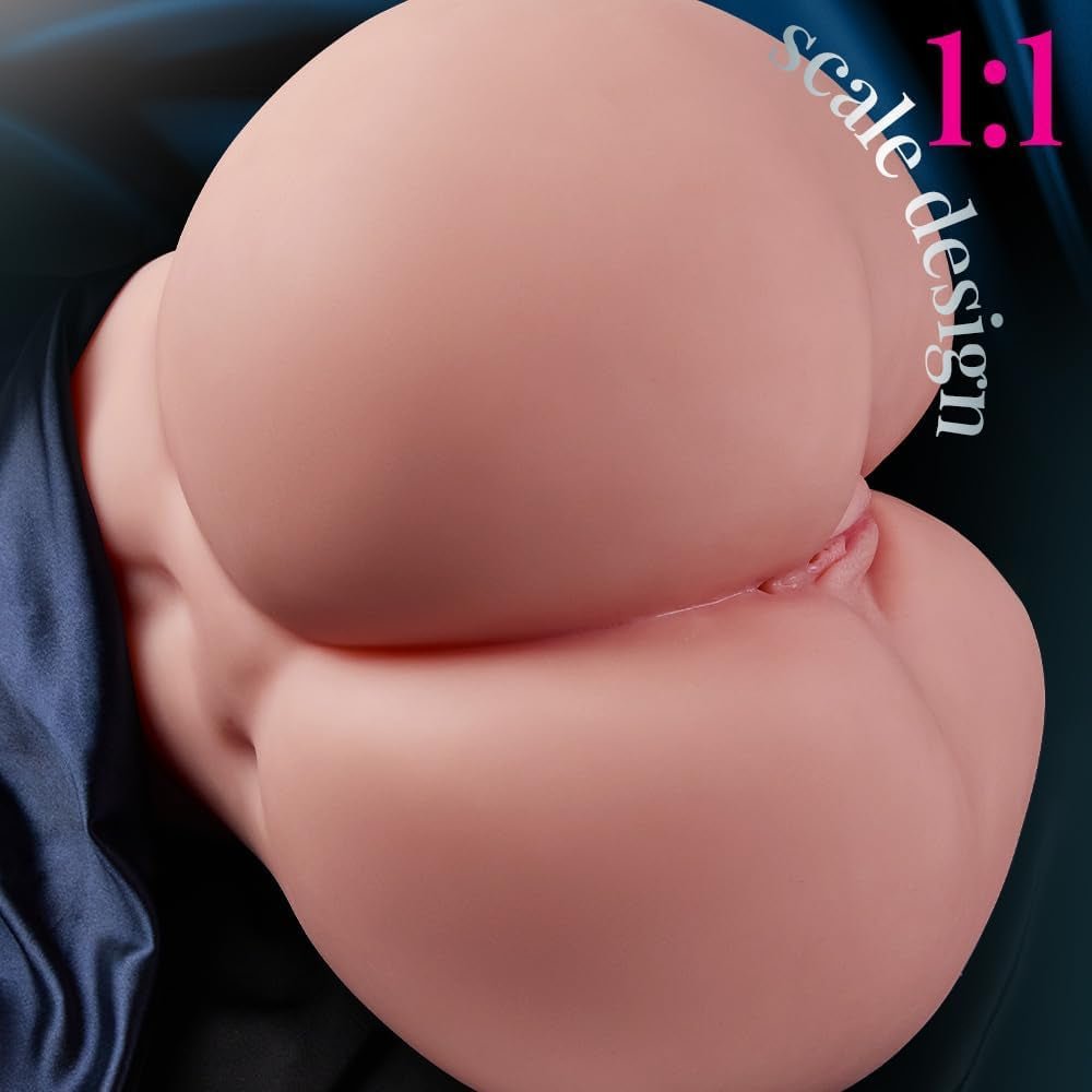 NyxoraMax 26lb Big Ass Sex Doll Torso TPE Dual Channel