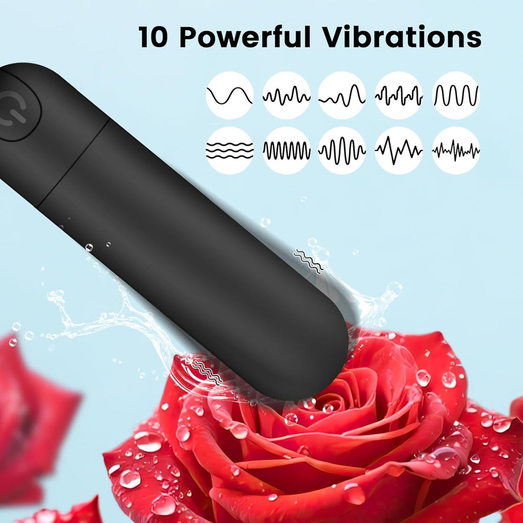 ShadowCore Mini Bullet Vibrator Waterproof Quiet Rechargeable