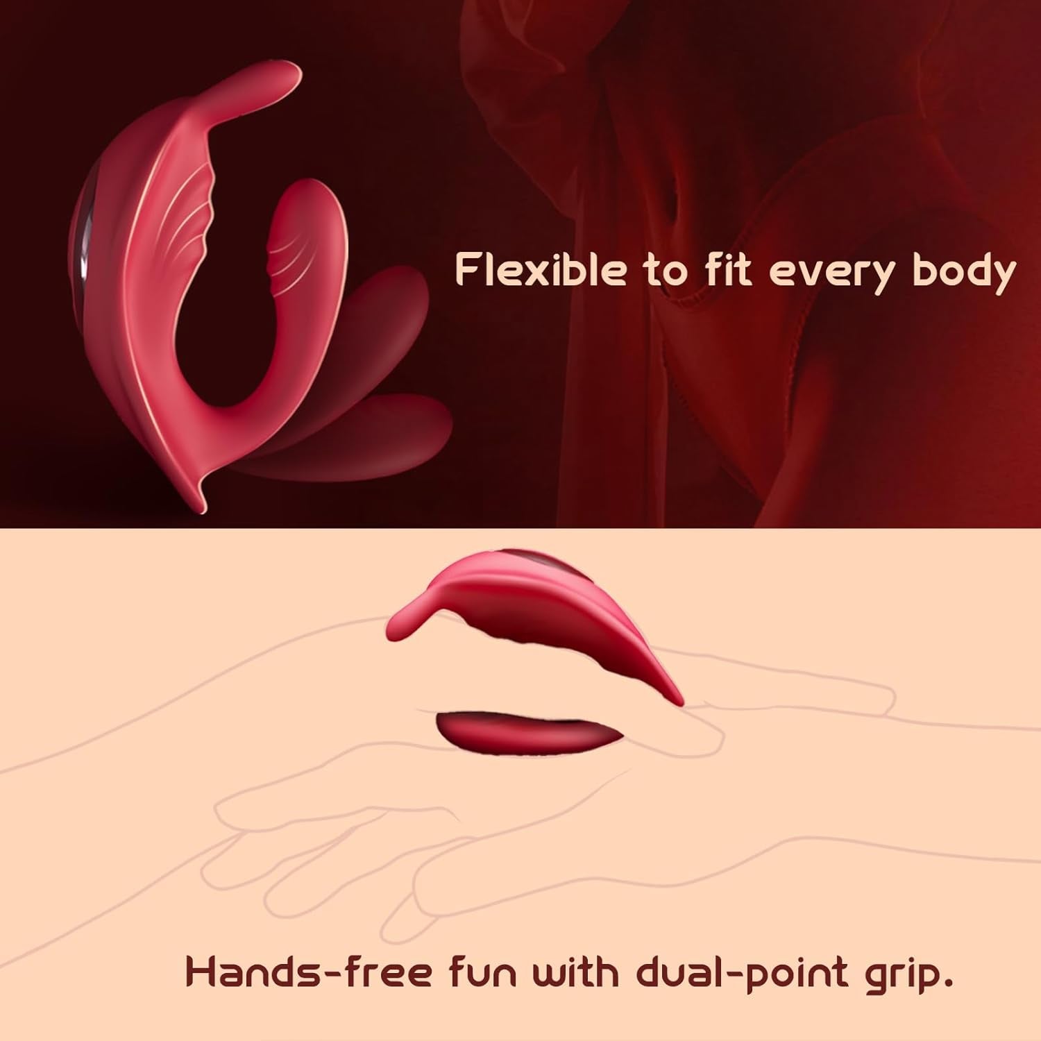 SyncRabbit APP Rabbit Wearable Couples Panty Vibrator