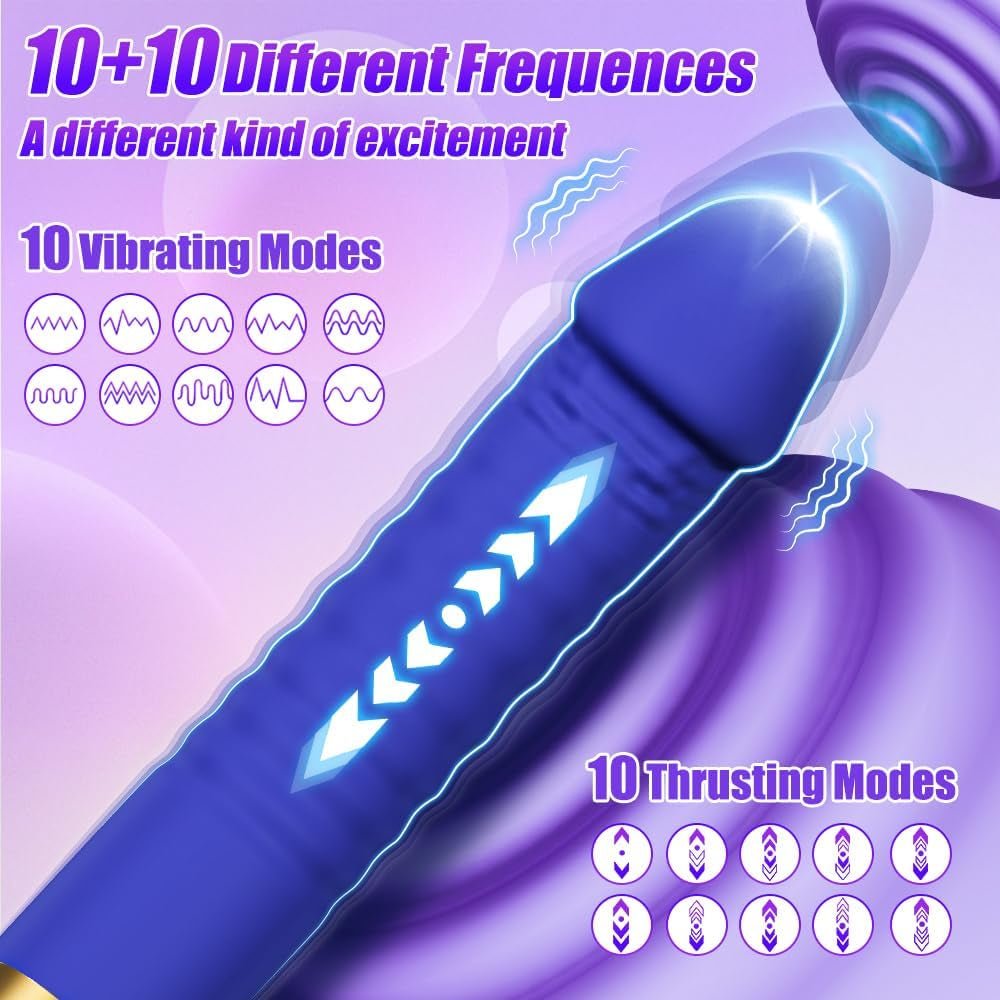 DeepPulse Thrusting Dildo Machine  10 Modes