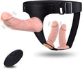 TriVibe Triple Strap-On Dildo Set Remote