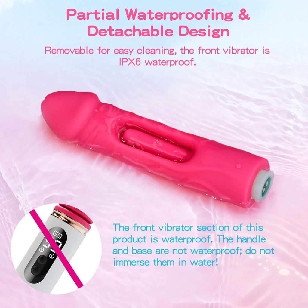 ThrustWave Tongue Flapping Thrusting Dildo Vibrator Machine