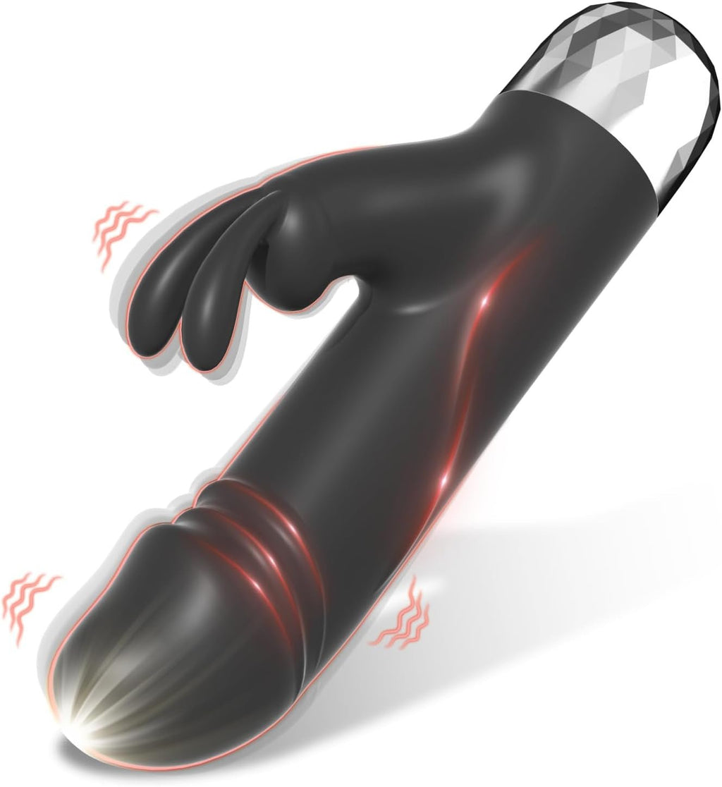 MicroPulse Mini Rabbit Bullet Vibrator 10 Modes Waterproof