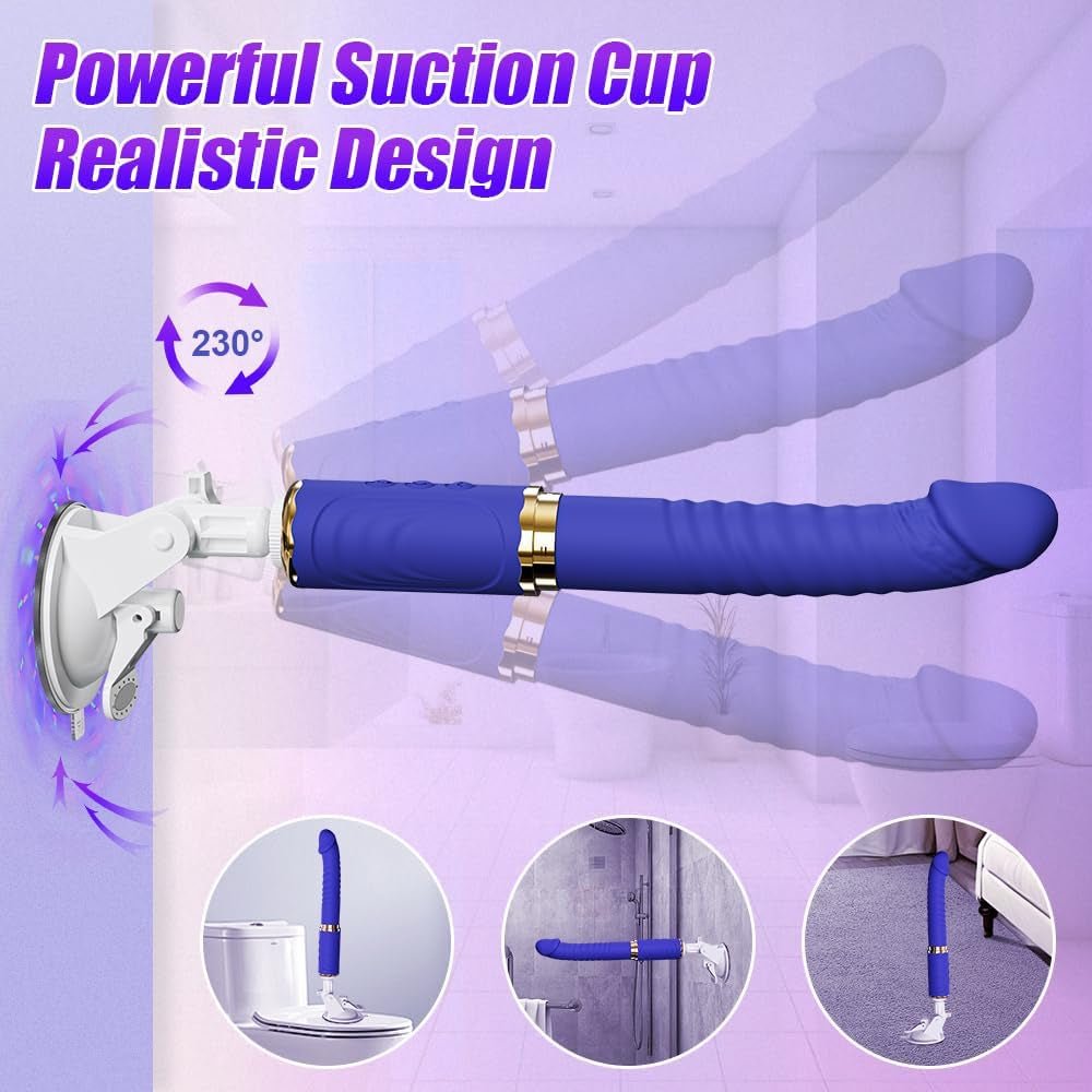 DeepPulse Thrusting Dildo Machine  10 Modes