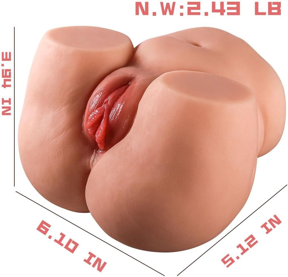 PocketCurve Mini Dual Entry Pocket Sex Doll 2.43LB