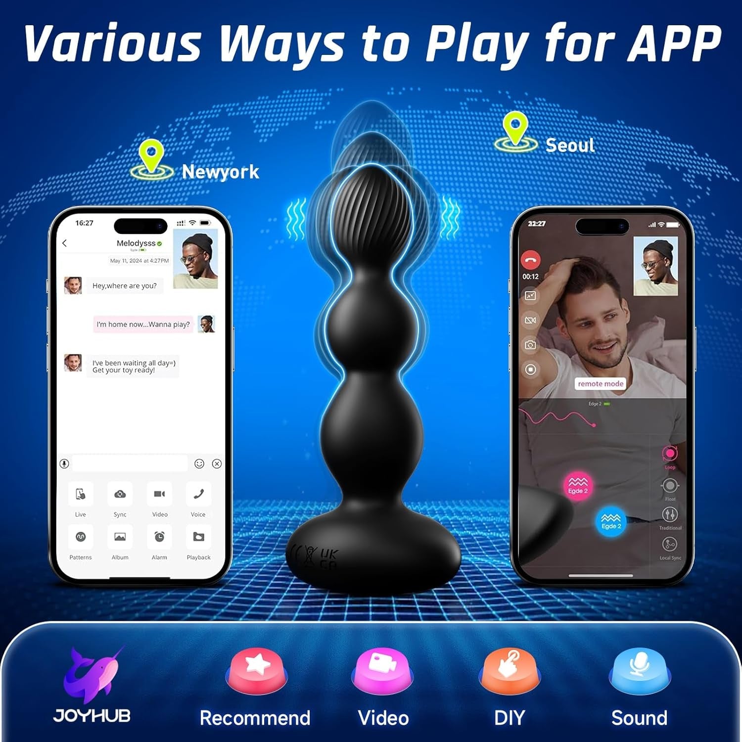 SwirlCore 360° Rotating Prostate Massager