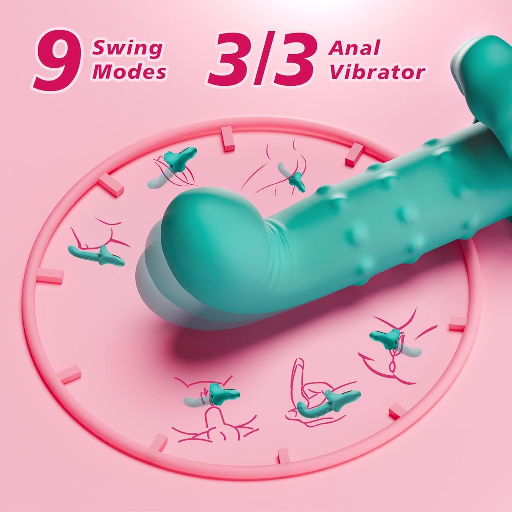 RosePulse Thrusting Vibrator Machine 9×9 Modes